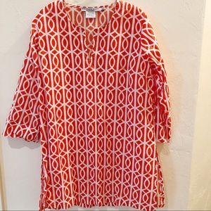 NWOT. Gretchen Scott Designs tunic.